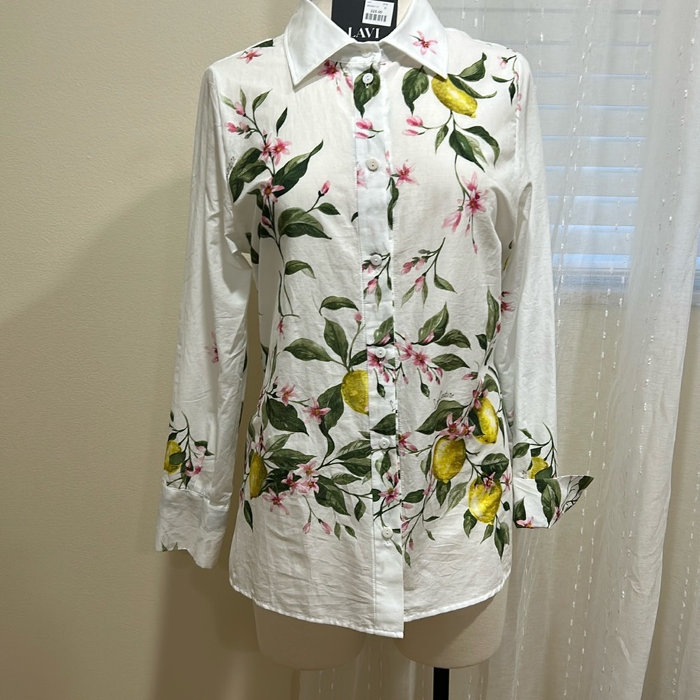 LAVI COUTURE TIMO PANNA LIMONI BLOUSE
